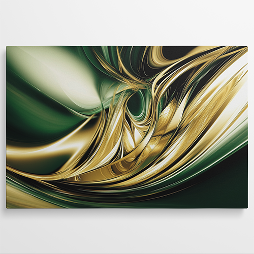 Nature's Luxury - Abstract schilderij