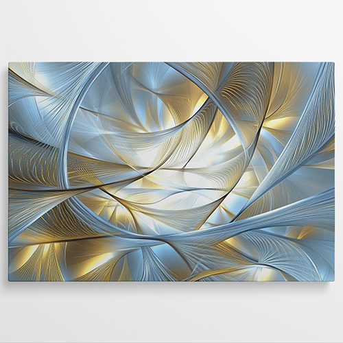 Light Weave - Abstract schilderij