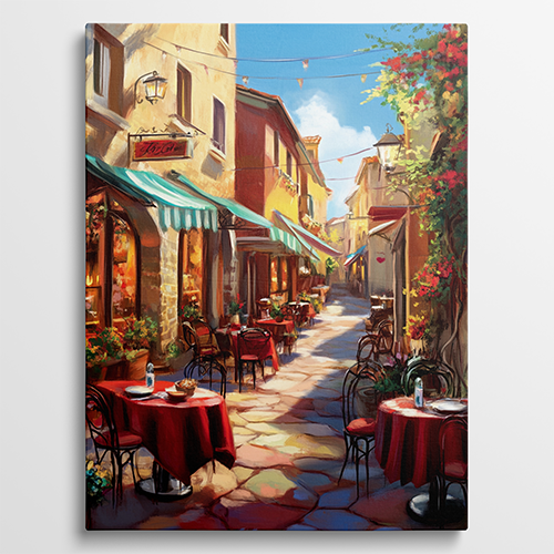 Afternoon Delight - Kleurrijk schilderij