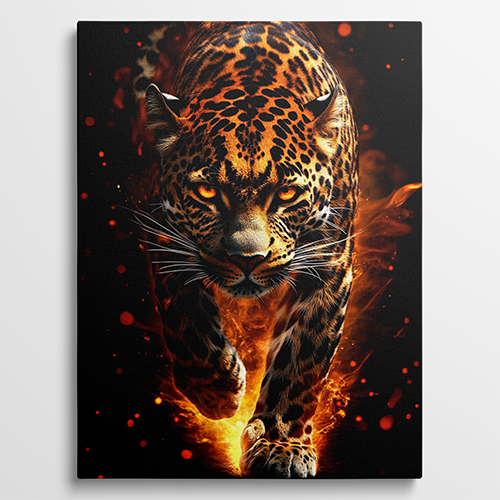 Eye of the Storm - Dieren schilderij
