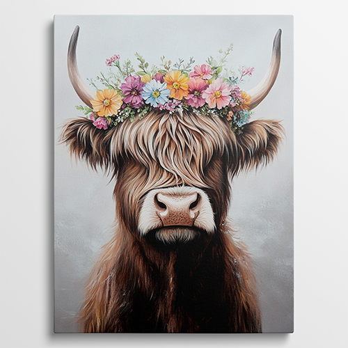 Blossom Crowned Beauty