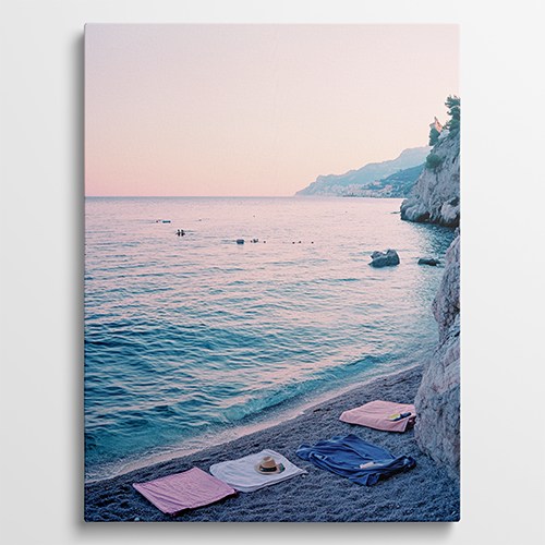 Seaside Serenity - Landschap schilderij