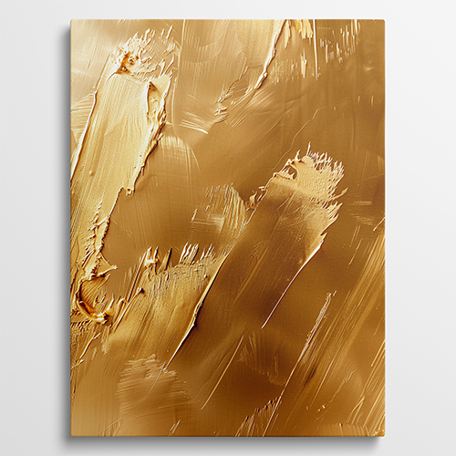 Golden Shine - Abstract schilderij