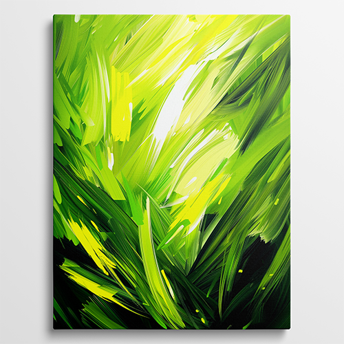 Green Energy - Abstract schilderij
