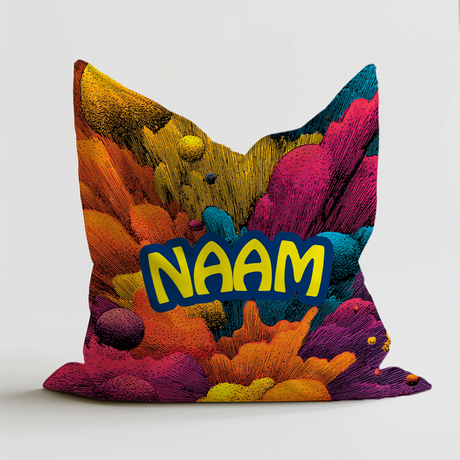 Kinderzitzak kleurrijk gepersonaliseerd