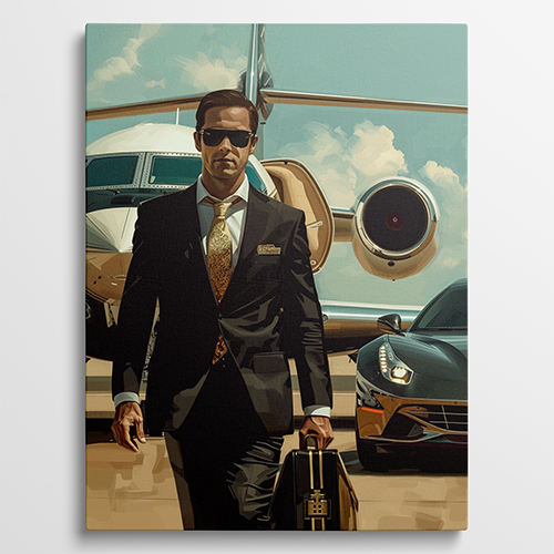 Jetset Lifestyle - Maffia schilderij