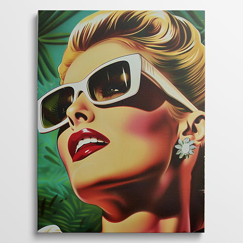 Radiant Beauty - Vintage schilderij