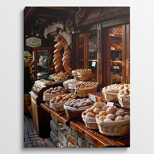 Rustic Breads - Keuken schilderij