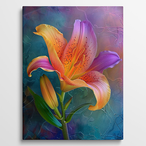 Radiant Lily Dream - Bloemen schilderij