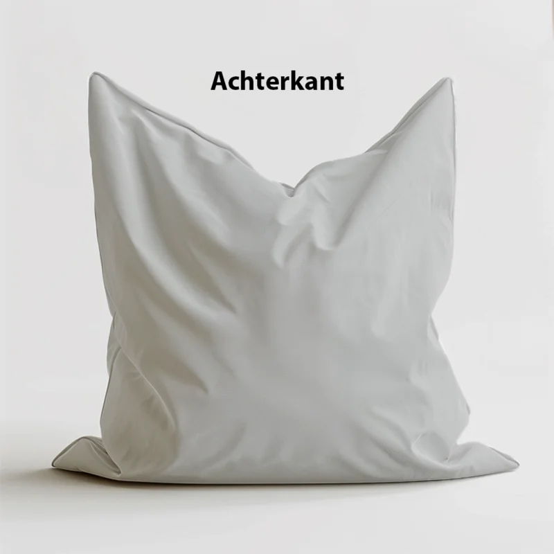 DuoKleur Zitzak - Grijs & Zwart