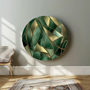 Abstracte muurcirkels
