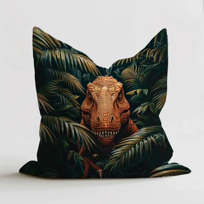 Zitzak met een avontuurlijk ontwerp van dinosaurussen in een junglesetting